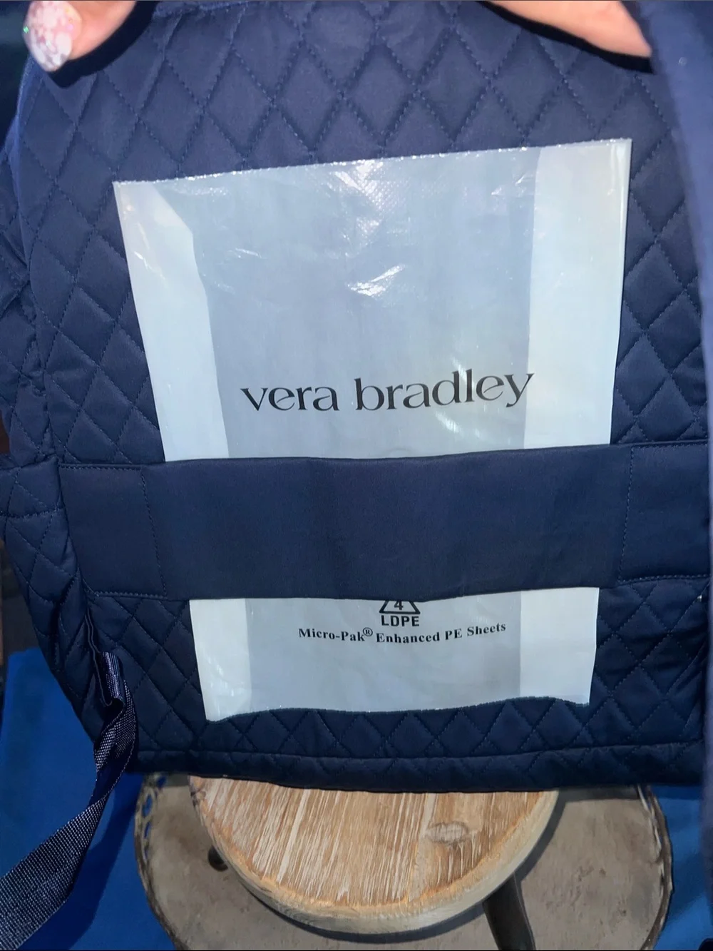 💙 Vera Bradley Bancroft Backpack Peacoat
